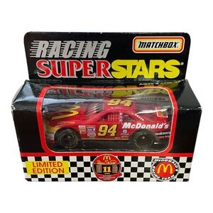 Bill Elliott #94 McDonalds 1997 Matchbox Super Stars 1:64‎ Scale Die Cast
